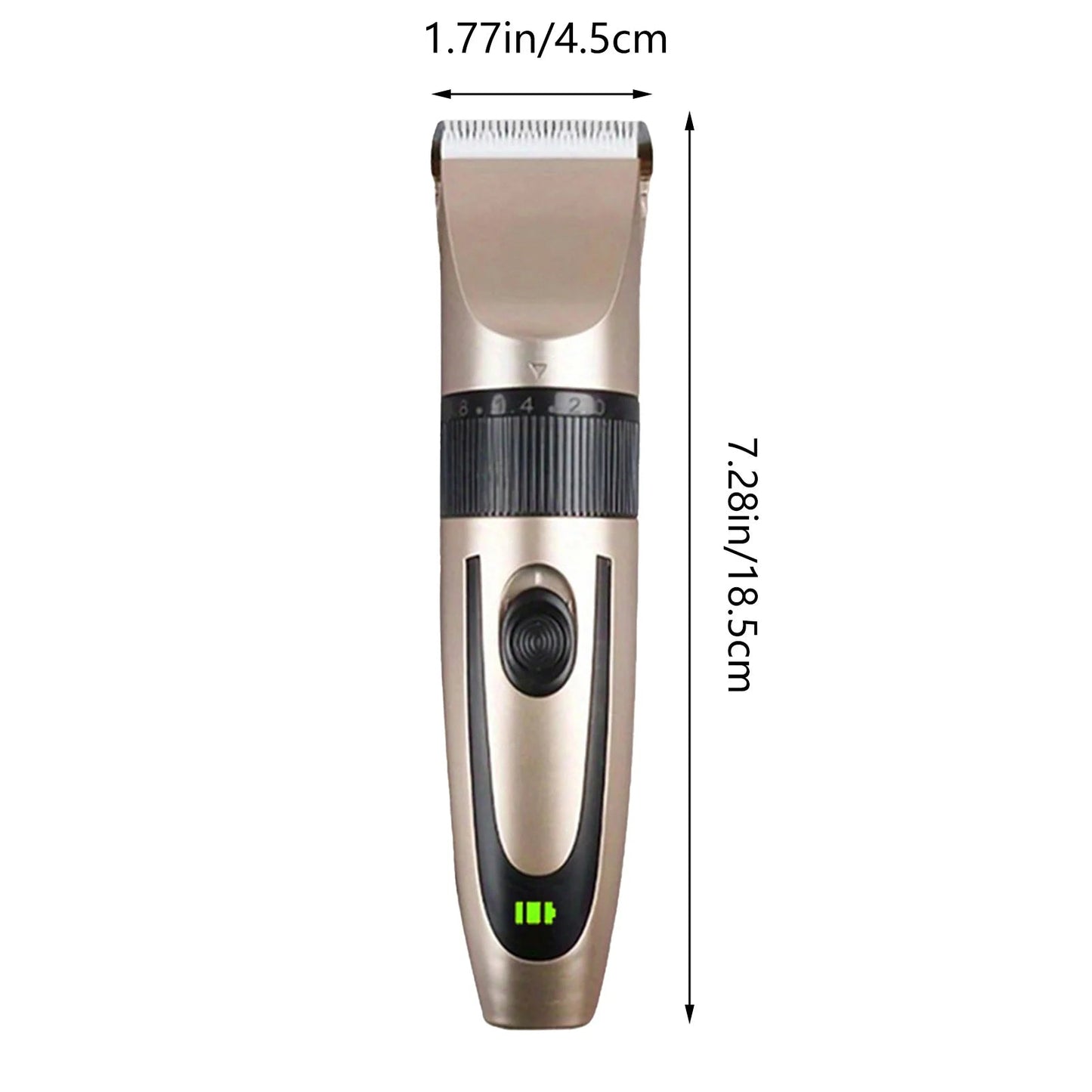 Hair Clippers for Men Portable Cordless Men Shaver with 3-9mm Guard