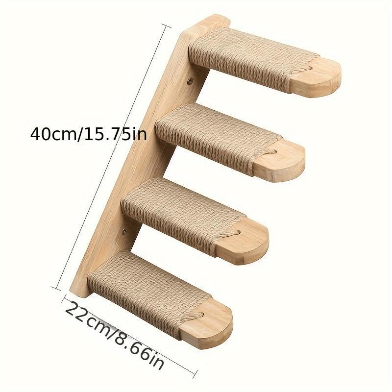 Wall-Mounted Multi-Layer Cat Game Climbing Stand